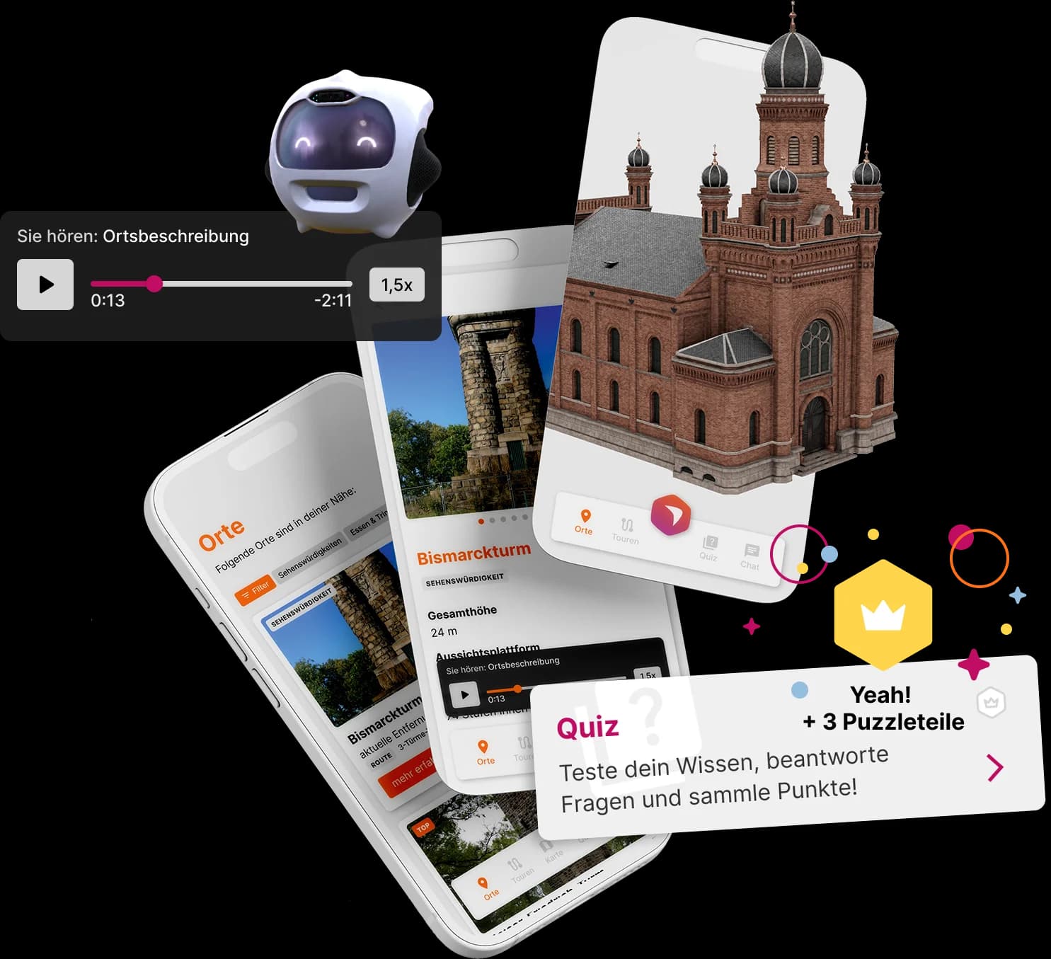spotAR — Augmented Reality Stadtführung auf dem Smartphone